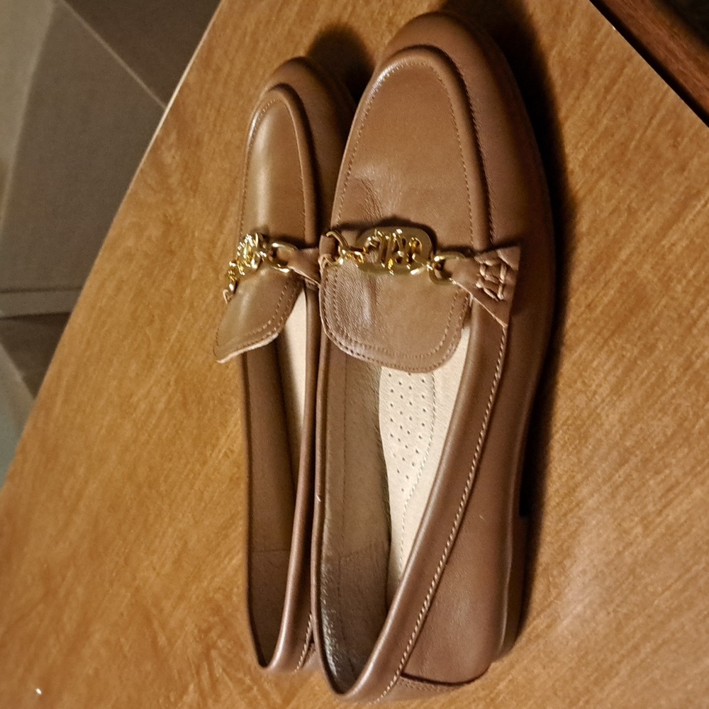 FLASH SALE Lauren 6.5 ralph lauren 100% lether flats - Picture 3 of 8
